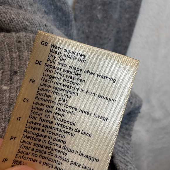 Scotch & Soda Sweater Mens Size XL Gray Wool Viscose Blend Preppy - Picture 6 of 9